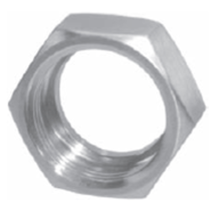 SANITUBE Hex Nut, 1-1/2", Alloy Steel 13H-150